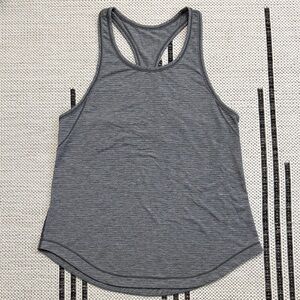 Lululemon Charcoal Racerback Tank Top